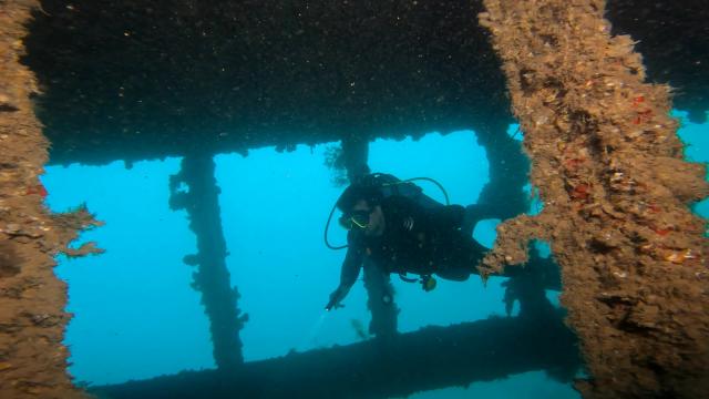 Wreckage of the Nordby