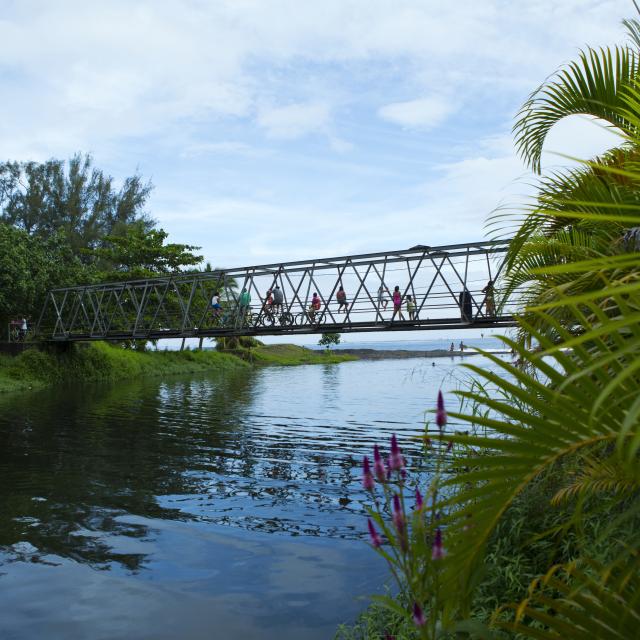 Pont De La Pointe De Teahupoo