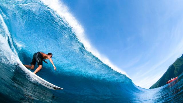 La mythique vague de Teahupoo