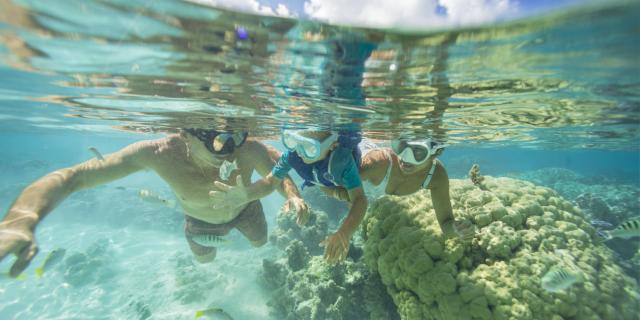 Snorkeling à Taha'a