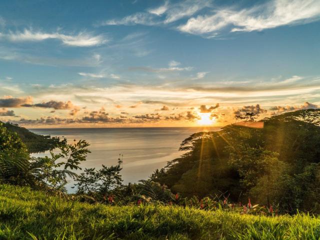 Sunset A Raiatea Tahiti Tourisme Audrey Svoboda Bur