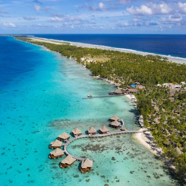 Vue Aerienne Hotel Kia Ora Rangiroa Tahiti Tourisme Holger Leue 1 Bur