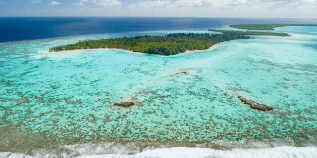 Vue Drone Du Lagon De Tetiaroa Tahiti Tourisme Tahiti Fly Shoot Bur