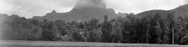 Opunohu en 1932 © Roger Parry / Tahiti Héritage